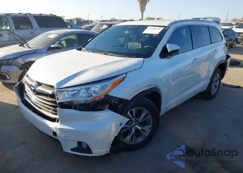 2014 Toyota Highlander Xle V6 из США, поврежденный, VIN 5TDKKRFH5ES016431